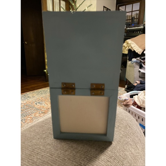 Vintage Collectable Hand Painted Wood Music Box Clown Bunny "It's A Small World" - Picture 7 of 10